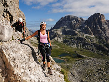 Klettern in den Dolomiten Klettern in den Dolomiten