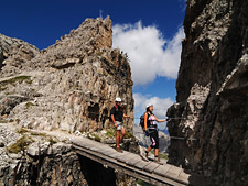 Klettersteige in den Dolomiten Klettersteige in den Dolomiten