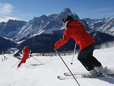 Skifahren in den Dolomiten Skifahren in den Dolomiten