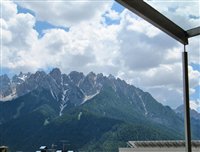 Ausblick vom Balkon