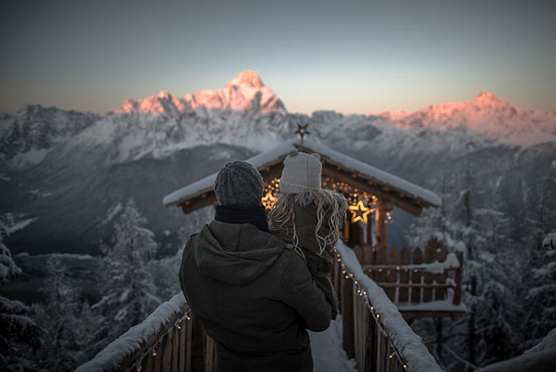 Natale sugli sci alle 3 Cime